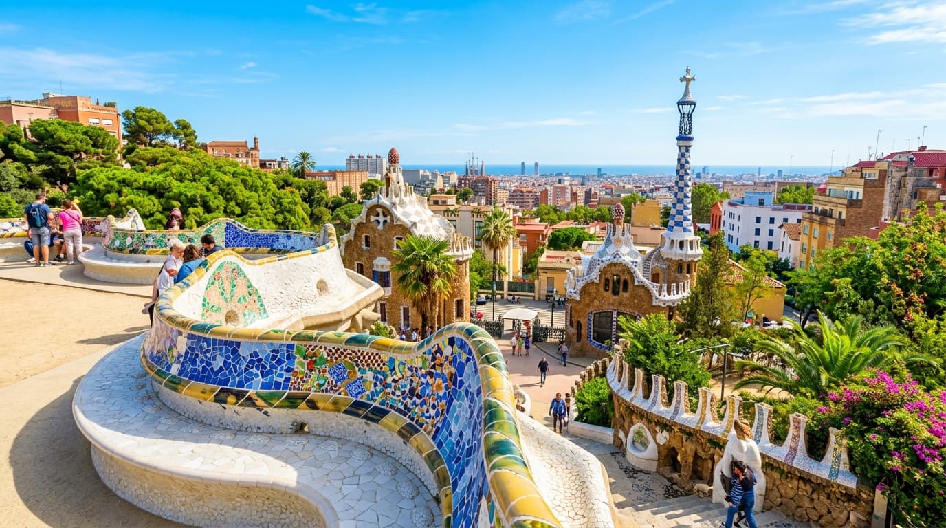 Barselona'da Ne Yapılır - Park Guell Gezisi