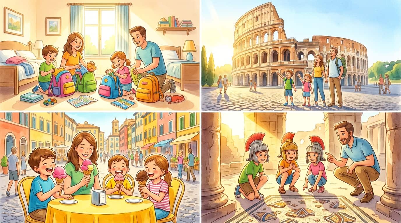 Çocukla Roma Gezisi Rehberi