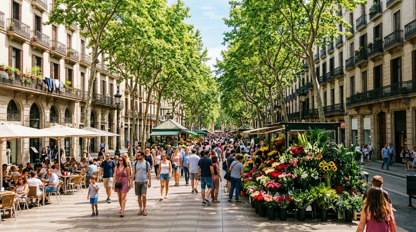 La Rambla Caddesi Gezisi