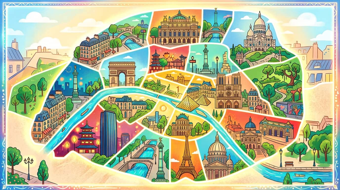 Paris Bölge (Arrondissement) Mantığı