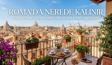 Roma'da Nerede Kalınır, Roma'da Konaklama