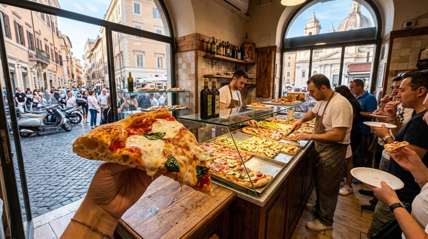 Roma’daki En İyi Dilim Pizzacılar