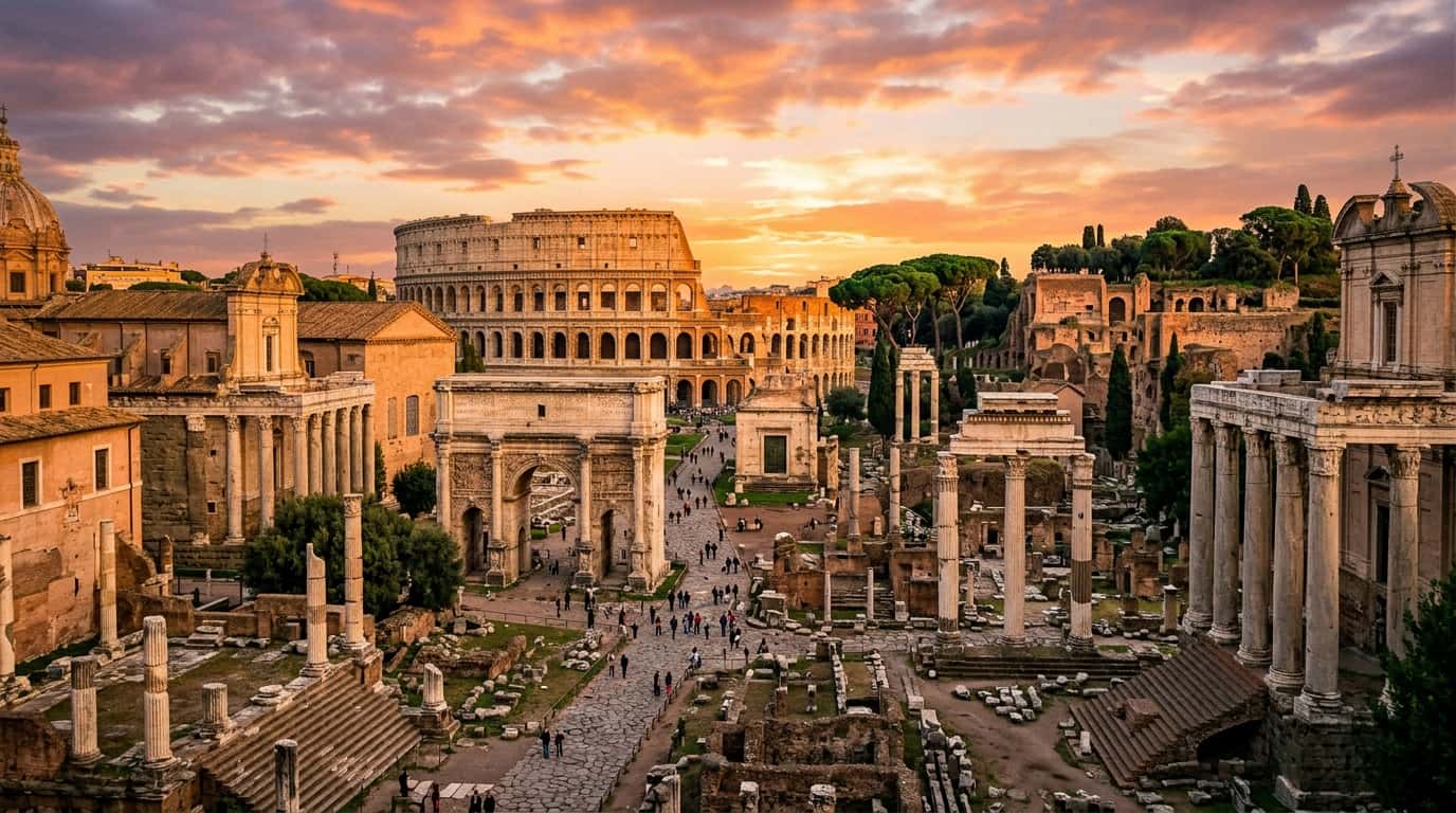 Roma'daki Tarihi Yapılar